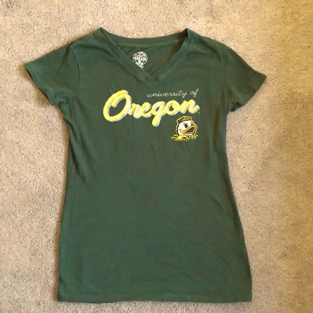 University of Oregon Duck‎ T-shirt Size 10/12
